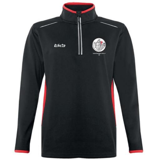 GCSE/BTEC St George's 1/4 Zip Midlayer Optional