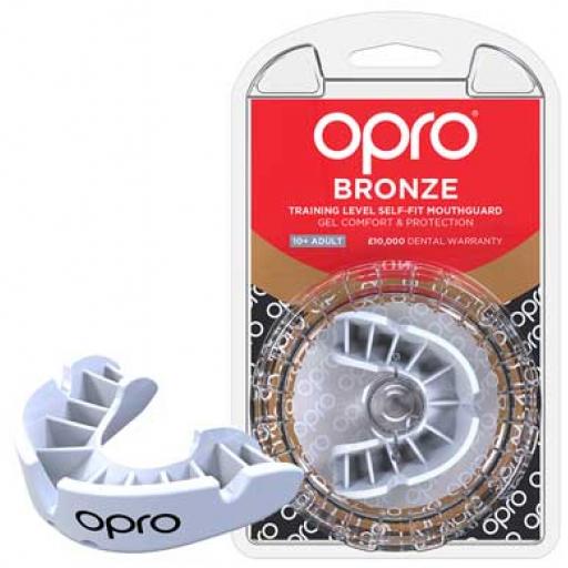 Opro Bronze Mouthguard Age 5-10