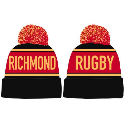 Richmond Rugby Bobble Hat Players