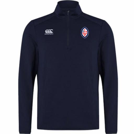 King's St Alban's Staff 1/4 Zip Mid-layer Top