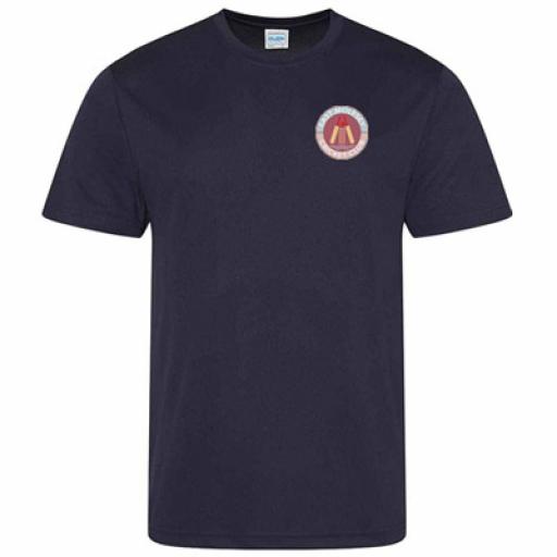 East Molesey CC Training T-Shirt Junior NAVY