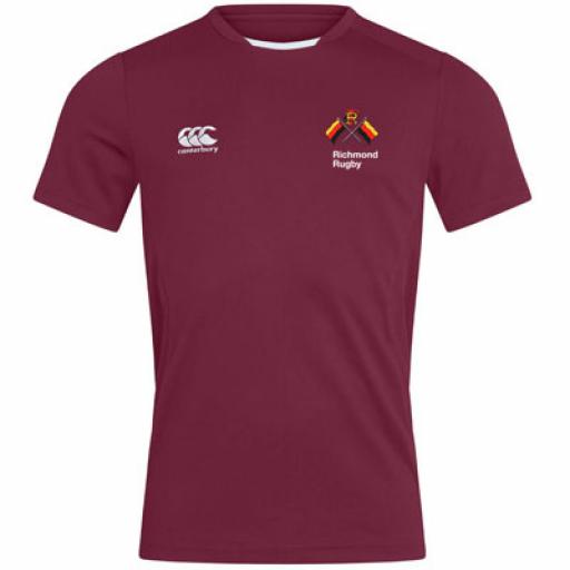 Richmond Players Maroon Dry T-Shirt Men & Women