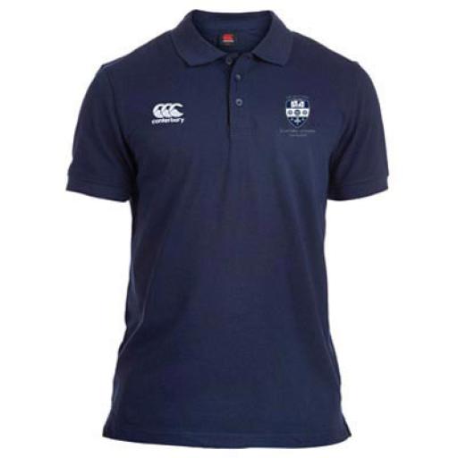 Ashford School Staff Polo Shirt (navy)