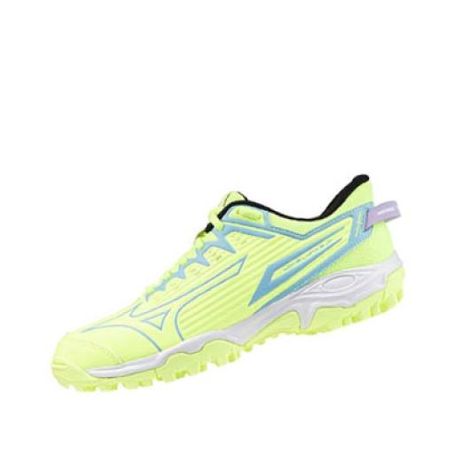 Mizuno Wave Lynx Hockey Shoe JNR (Lime)