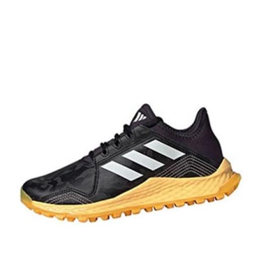 Adidas Youngstar Hockey Shoe JNR (Black/Orange)