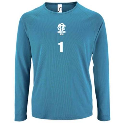 Surbiton HC Goalkeeper Smock Top (aqua)