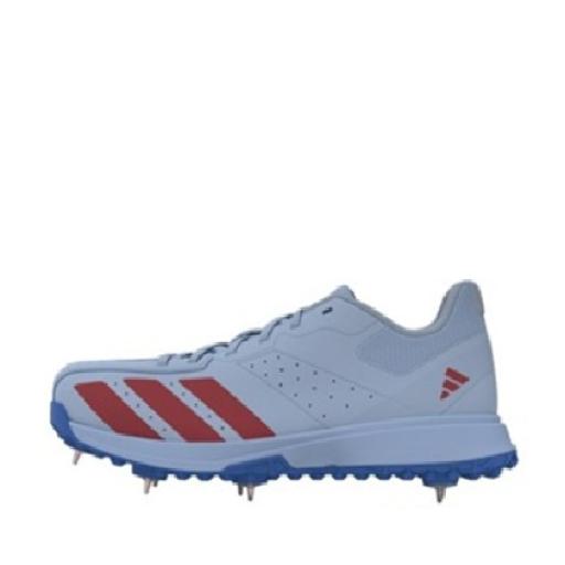 Adidas Howzat Cricket Spike 2026 (Crystal Sky/Red)