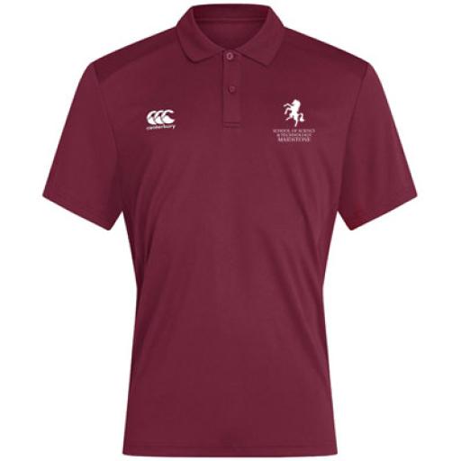 VIAT School of Science & Technology KS4/KS5 Dry Polo (maroon)