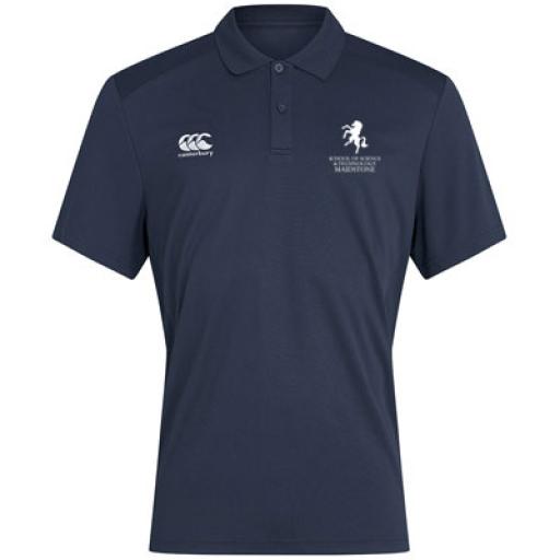 VIAT School of Science & Technology KS4/KS5 Dry Polo (navy)