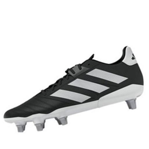 Adidas Kakari Elite Rugby Boot (Black/White)