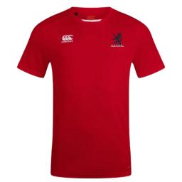 London Scottish Dry Tee Red.png